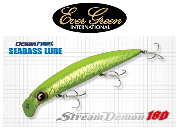 EVERGREEN Stream Demon 160mm 180mm Arrival!