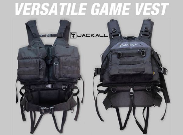 2025 JACKALL Versatile Game Vest Black Restock !