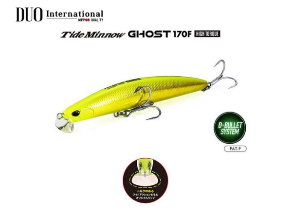 DUO Tide Minnow GHOST 170F HIGH TORQUE Restock !