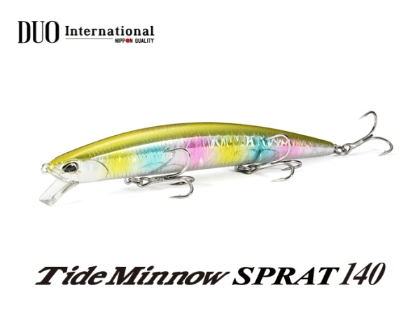 DUO Tide Minnow SPRAT 140SF Restock !