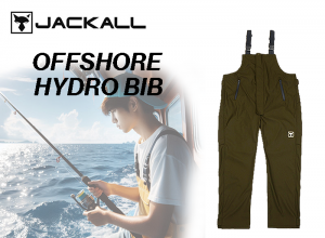 Jackall Offshore Hydro Bib khaki XL