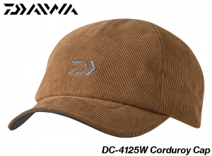 2025 DAIWA DC-4125W Corduroy Cap Brown (One size fits all)