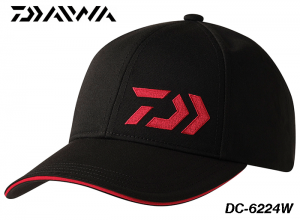 2025 DC-6224W Baseball Cap Black-Red (One size fits all)