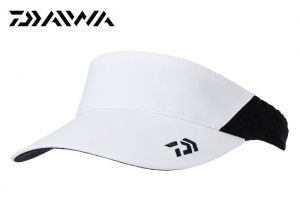 DAIWA DC-7124 Design Mesh Sun Visor White (One size fits all)