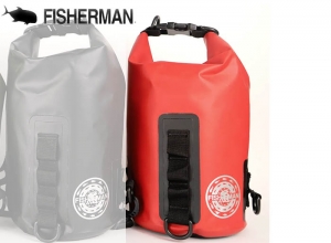 FISHERMAN Waterproof Bag Mini 3L Red (in stock)