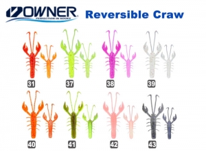 OWNER Reversible Craw 2.2inch #31 Crustacean Orange