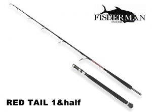FISHERMAN Full Custom RED TAIL 1&half 60 (Baitcasting Rod)