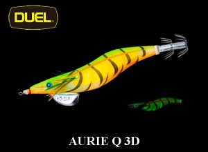 DUEL EGI AURIE-Q 3D Prism #3.5 #04 HS Hot Shrimp