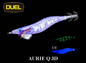 SummerSale 25%OFF DUEL EGI AURIE-Q 3D Prism #3.5 #18 KVSL UV-Glow