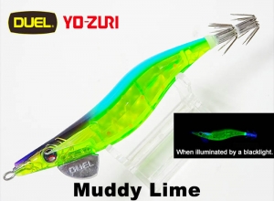 DUEL LQ DARTER #3.5 #07 System Color Neon Flash Green UV