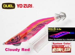 DUEL Mag Q Tungsten #3.5 #11-NRDR System Color Neon Flash Red