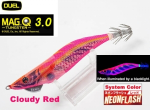 DUEL Mag Q Tungsten #3.0 #11-NRDR System Color Neon Flash Red