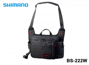 SHIMANO 2024 Sephia Run & Gun Shoulder Bag BS-222W Black-M