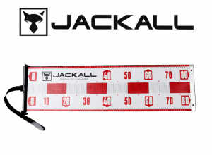 JACKALL 2025 Mesh Measure TT-A003 80cm White-Red (in stock)
