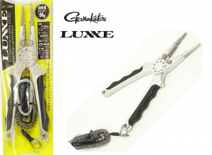 Gamakatsu LUXXE Aluminum Pliers 175 Rubber Grip