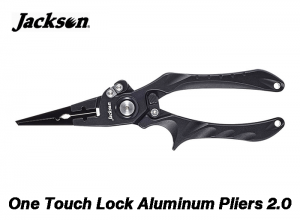 Jackson One Touch Lock Aluminum Pliers 2.0 Black