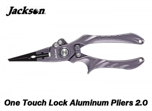 Jackson One Touch Lock Aluminum Pliers 2.0 Gunmeta