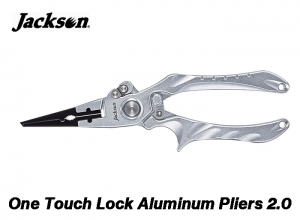 Jackson One Touch Lock Aluminum Pliers 2.0 Silver