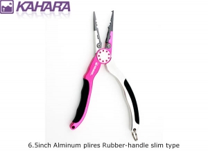 KAHARA 6.5inch Alminum Plires Rubber-Handle Slim Type [PS] (in stock)