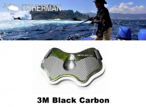 FISHERMAN new Flat Harness 3M Black Carbon