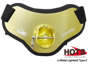 HOTS Pros Gear Lt.Metal Lightbelt Type-2 Gold