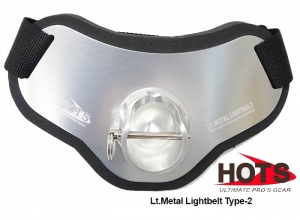 * HOTS Pros Gear Lt.Metal Lightbelt Type-2 Silver