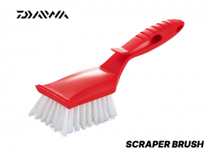 DAIWA SCRAPER BRUSH Red