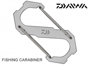 DAIWA Fishing Carabiner 60mm Type-S Silver