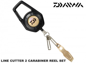 DAIWA LINE CUTTER 2 CARABINER REEL SET 40S G