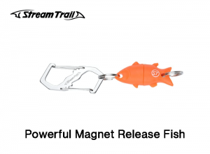 Stream Trail Powerful Magnet Release Fish Orange