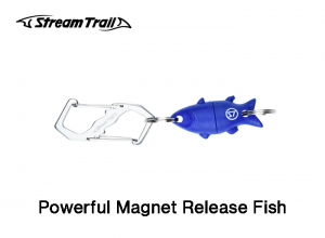 Stream Trail Powerful Magnet Release Fish Blue