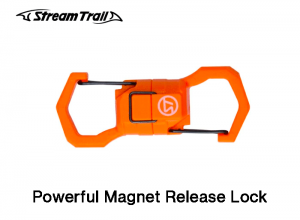 Stream Trail Powerful Magnet Release Lock Orange
