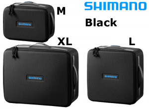 2025 SHIMANO Reel Case BA-029Y Black L (Sep. Debut)