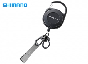 SHIMANO Carabiner Reel with Line Cutte UH-203W BK