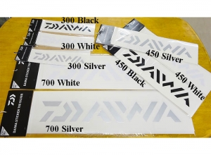 DAIWA Sticker(Cutting type) 300 Black (in stock)