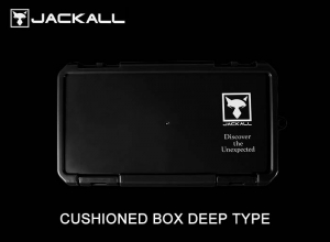 JACKALL Cushioned Lure Box Deep Black (in stock)
