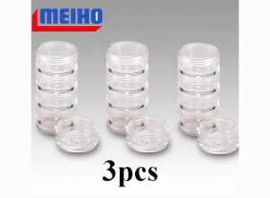 MEIHO ROUND CASE SS / 3pcs