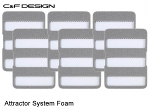 C&F DESIGN Attractor System Foam [Small 6-pack] SF-1503_6P