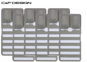 C&F DESIGN Dry Dropper System Foam [Large 6-pack] SF-3305DD_6P