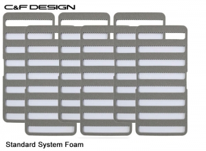 C&F DESIGN Standard System Foam [Large 6-pack] SF-3508_6P