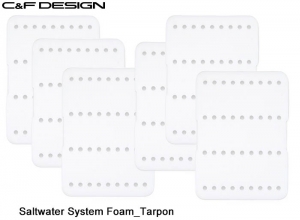 C&F DESIGN Saltwater System Foam_Tarpon [Small 6-pack] SFGS-1500_6P