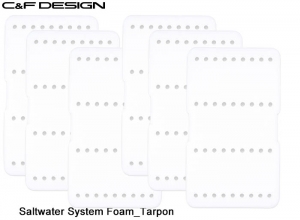 C&F DESIGN Saltwater System Foam_Tarpon [Medium 6-pack] SFGS-2500_6P