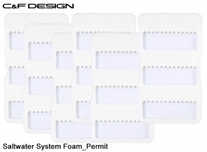C&F DESIGN Saltwater System Foam_Permit [Medium 6-pack] SFGS-2503
