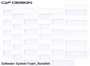 C&F DESIGN Saltwater System Foam_Bonefish [Large 6-pack] SFGS-3505_6P