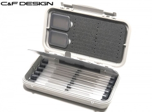 C&F DESIGN Large Tubefly Cases Vertical line CF-3206