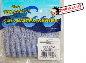 [sell in as-is] Gary Yamamoto Saltwater Shrimp 3inch (Trailer for Jig)
