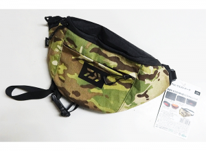 [sell in as-is] DAIWA X-Pac Waist Pouch Camouflage 50% OFF