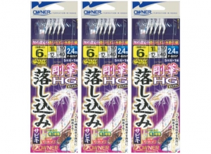 OWNER Falls Sabiki GOUKA HG (Drop Sabiki) #4 / 5 pcs set