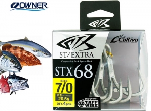 OWNER STINGER TREBLE STX 68 #2/0