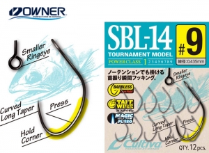 Owner Cultiva SBL-14 Single Barbless Hook #6